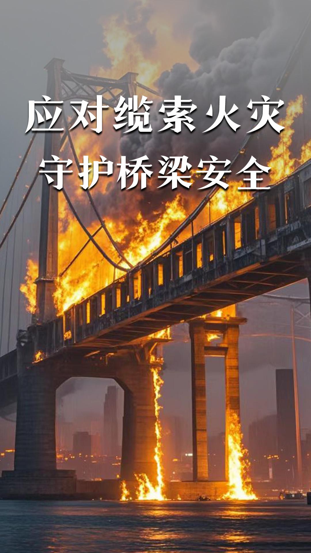 應對纜索火災，守護橋梁安全