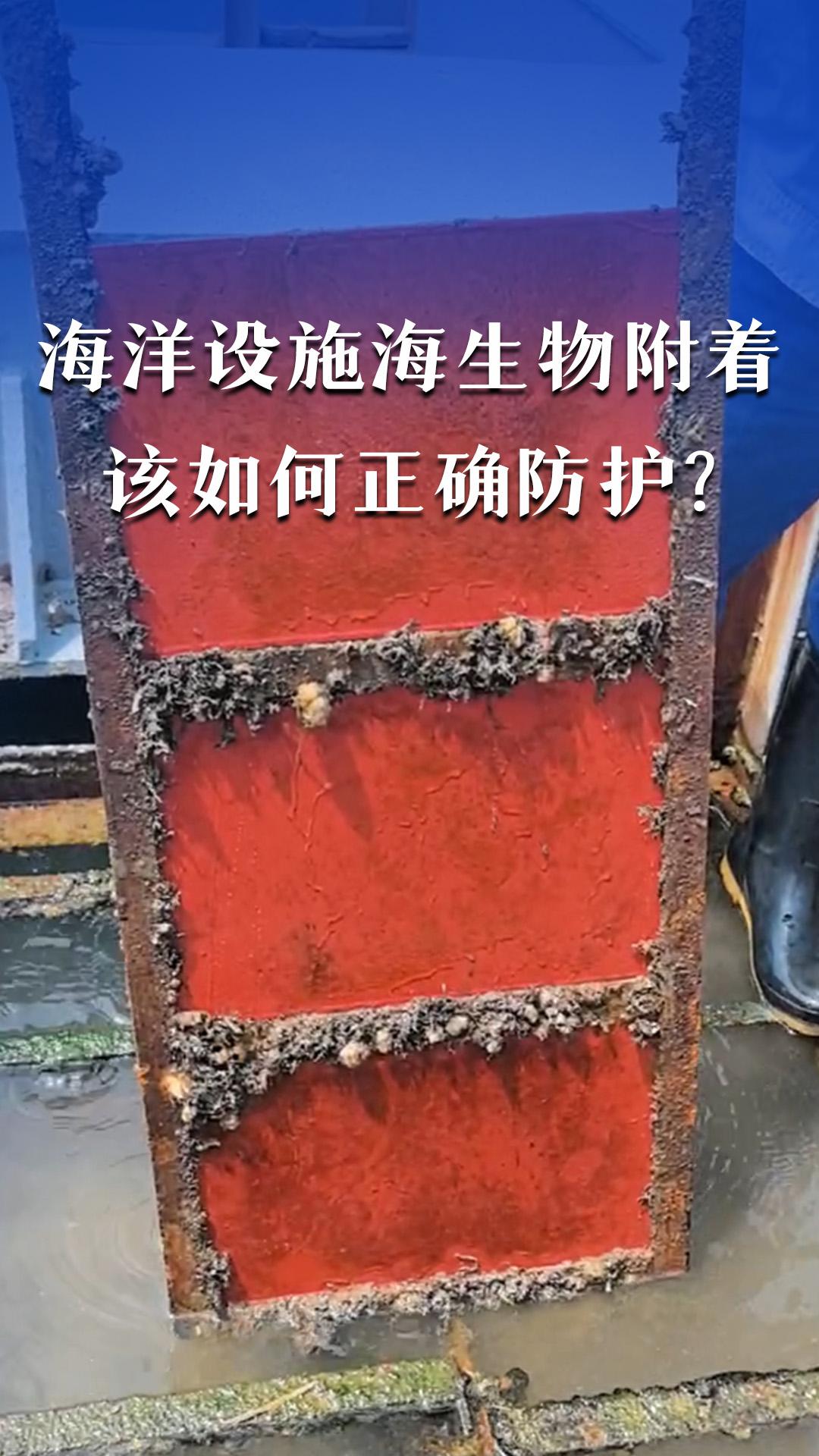 海洋設(shè)施海生物附著該如何正確防護(hù)？